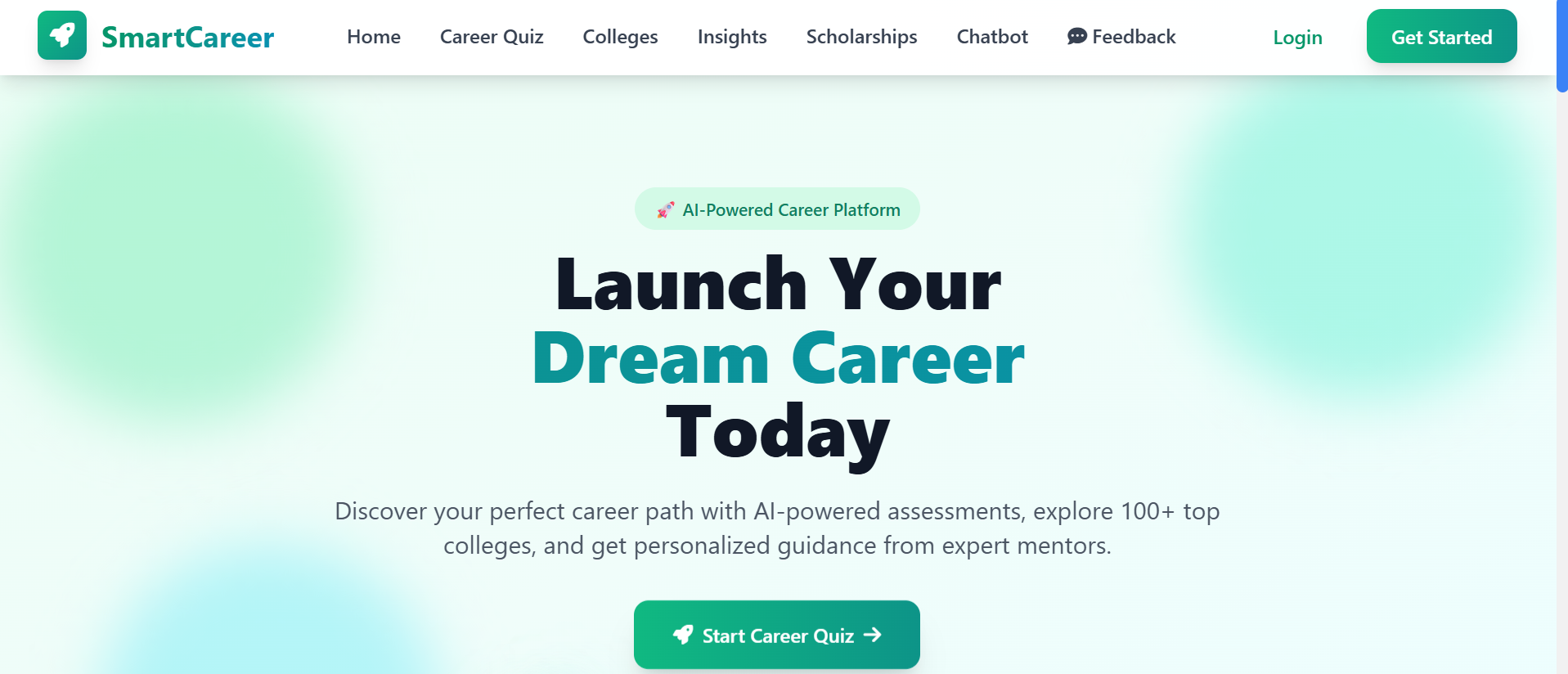SmartCareer — Career Guidance Platform