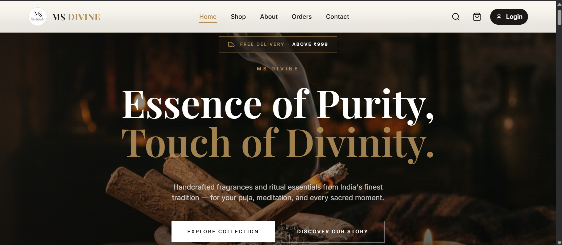 MS Divine — E-commerce Platform